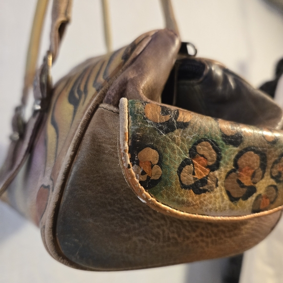 Anuschka Vintage Handpainted Handbag - Picture 4 of 16